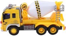 Load image into Gallery viewer, Friction Powered Cement Mixer Truck Toy