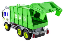 Load image into Gallery viewer, Friction Powered Garbage Truck Toy