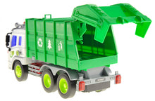 Load image into Gallery viewer, Friction Powered Garbage Truck Toy