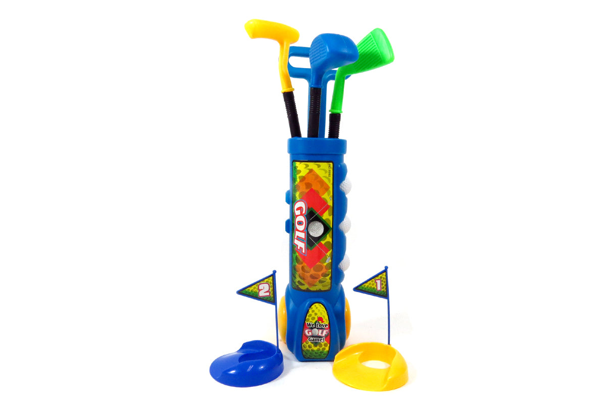 Deluxe Kid's Happy Golfer Toy Golf Set PS311 Blue