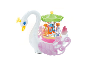 Musical Swan Rotating Carousel