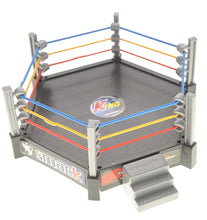 Load image into Gallery viewer, Wrestling Toy Figure Play Set With Ring