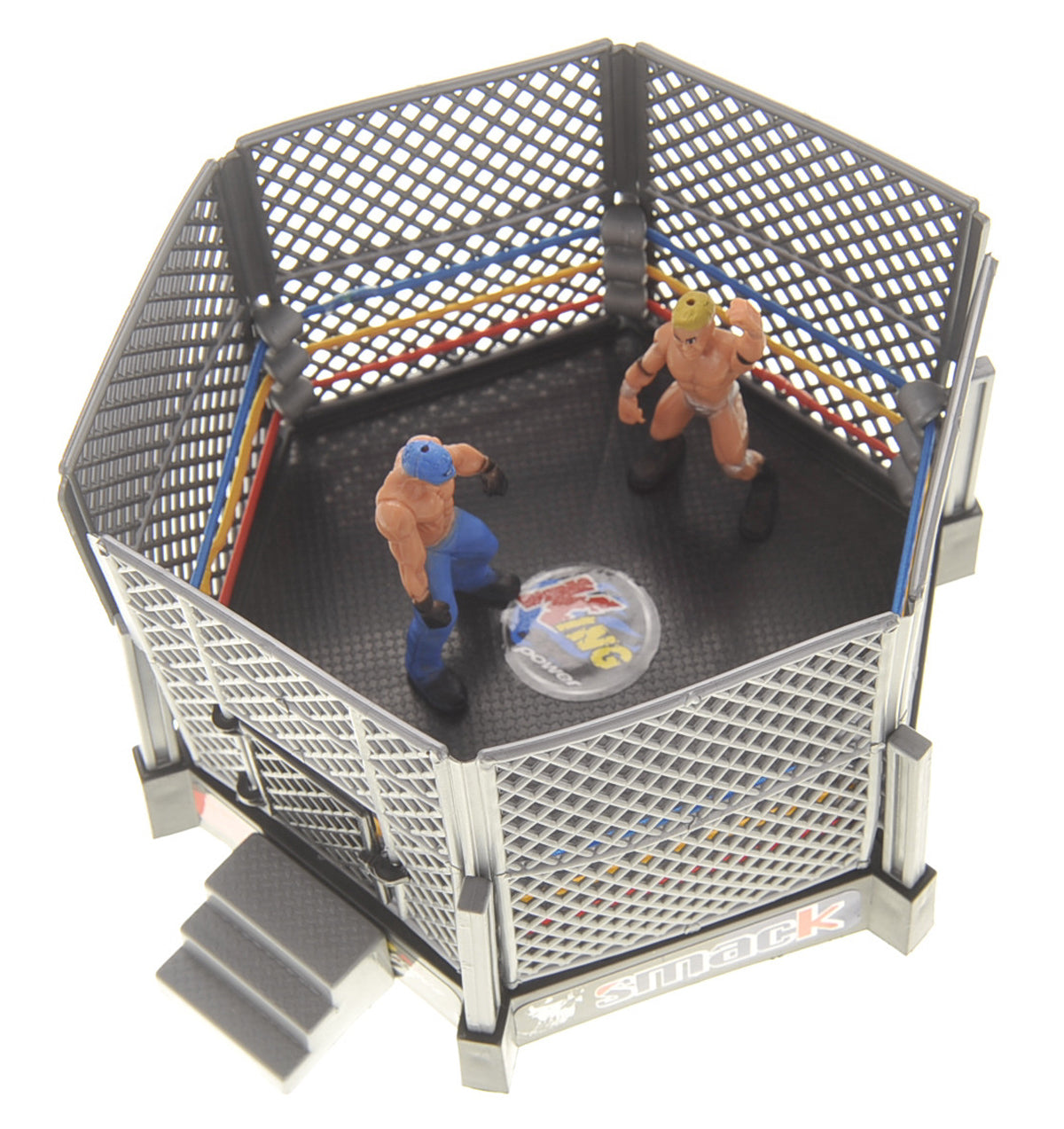 Wrestling Toy Figure Play Set With Ring