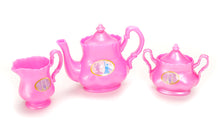 Load image into Gallery viewer, Princess Tea Party Set with Pink Tea Pots and Kitchen Utensils