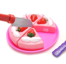 Load image into Gallery viewer, Strawberry Cake Dessert Play Set Toy