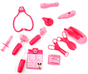 Medical Box Pink Doctor Nurse Medical Kit Playset