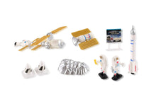 Load image into Gallery viewer, Mars Space Shuttle Playset for Kids With Rockets Satellites Rovers &amp; Vehicles