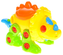 Load image into Gallery viewer, Interchangeable Dinosaur Toy With Screwdriver (Triceratops)