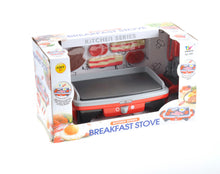 Load image into Gallery viewer, Breakfast Griddle Electric Stove Play Food Kitchen Grill Set for Kids