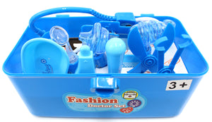 Medical Box Blue Doctor Nurse Medical Kit Playset