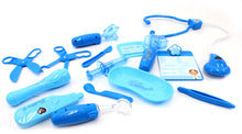 Load image into Gallery viewer, Medical Box Blue Doctor Nurse Medical Kit Playset