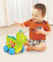 Load image into Gallery viewer, Talking Dinosaur Toy With Lights, Sounds, And Educational Activities