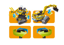 Load image into Gallery viewer, Mechanical Master Excavator, 2 in 1 engineering toy brick for boys