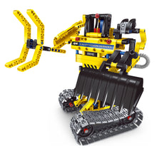 Load image into Gallery viewer, Mechanical Master Excavator, 2 in 1 engineering toy brick for boys