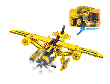 Load image into Gallery viewer, 361pcs Engineering Bricks Construction Kit, Educational Building Dump Truck and Airplane