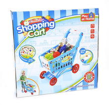 Load image into Gallery viewer, Shopping Cart Play Set (Blue)