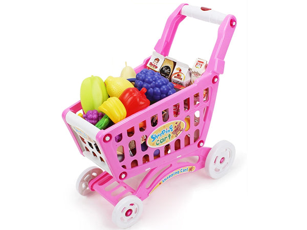 Shopping Cart Play Set (Pink)