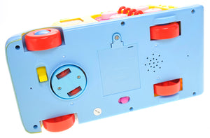 Interactive School Bus Toy With Flashing Lights & Sounds