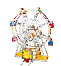 Load image into Gallery viewer, Metal Toy Ferris Wheel Model Building Kit With Lights And Music