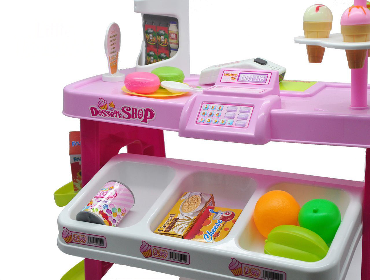 Dessert Shop 40 piece luxury supermarket grocery playset