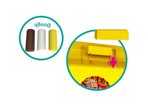 Portable Snack Bar Playset W- 35 Pieces