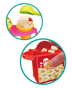 Portable Snack Bar Playset W- 35 Pieces