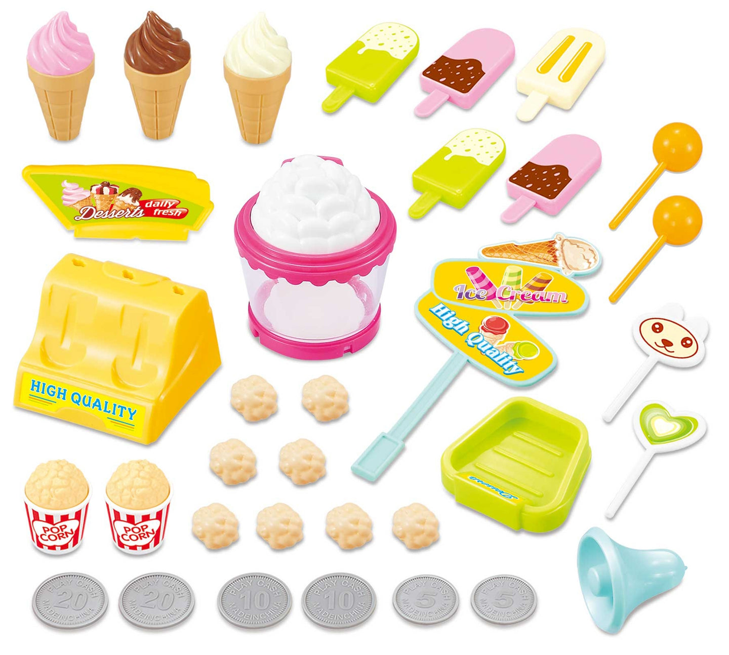 Super Market Sweet Shop Playset Pink