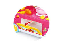 Load image into Gallery viewer, Fast Food Bus Kitchen Play Set Toy 29pcs Pink