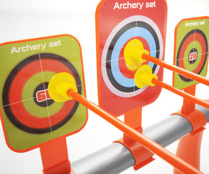 Archery Shooting Set for Kids With 3 Targets and Quiver