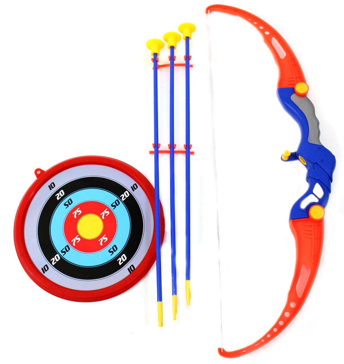 Toy Archery Bow And Arrow Set for Kids With Arrows, Target, and Quiver