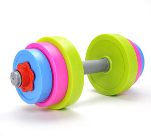 Adjustable Dumbbell Toy Set for Kids