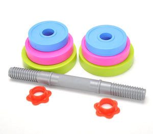 Adjustable Dumbbell Toy Set for Kids