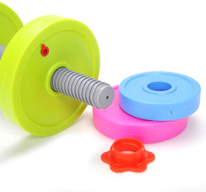 Adjustable Dumbbell Toy Set for Kids