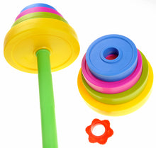 Load image into Gallery viewer, Adjustable Barbell Toy For Kids - 8 Different Weight Plates