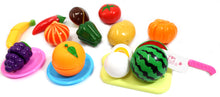 Load image into Gallery viewer, Kitchen Fun Cutting Fruits &amp; Vegetables Food Playset