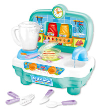 Load image into Gallery viewer, Mini Kitchen Playset with Sound and color changing for real cooking