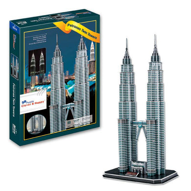 Petronas Twin Towers 3D Puzzle  (86 pcs)