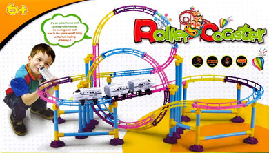 High Speed Roller Coaster Bullet Train Toy Building Set