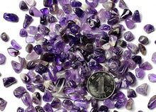 Load image into Gallery viewer, Amethyst Tumbled Chips Stone (1 Pound)