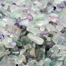 Load image into Gallery viewer, Fluorite Tumbled Chips Stone (1 Pound)