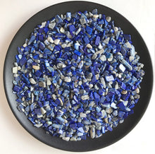 Load image into Gallery viewer, Lapis Lazuli Tumbled Chips Stone (1 Pound)