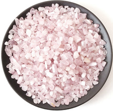 Load image into Gallery viewer, Rose Quartz Tumbled Chips Stone (1 Pound)