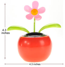 Load image into Gallery viewer, Solar Flower Toy (Pink)