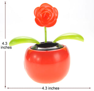 Solar Flower Toy (Red)