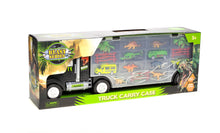 Load image into Gallery viewer, Dinosaur Transport Truck - 13 Different Unique Transportable Pieces