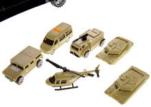 Load image into Gallery viewer, Military Transport Truck - Includes Tanks, Helicopters, Additional Slots for Other Vehicles