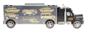 Military Transport Truck - Includes Tanks, Helicopters, Additional Slots for Other Vehicles