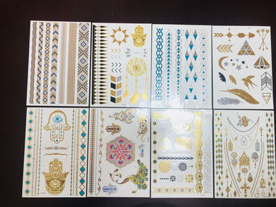 Temporary Tattoos Women and Teen Girls Jewelry