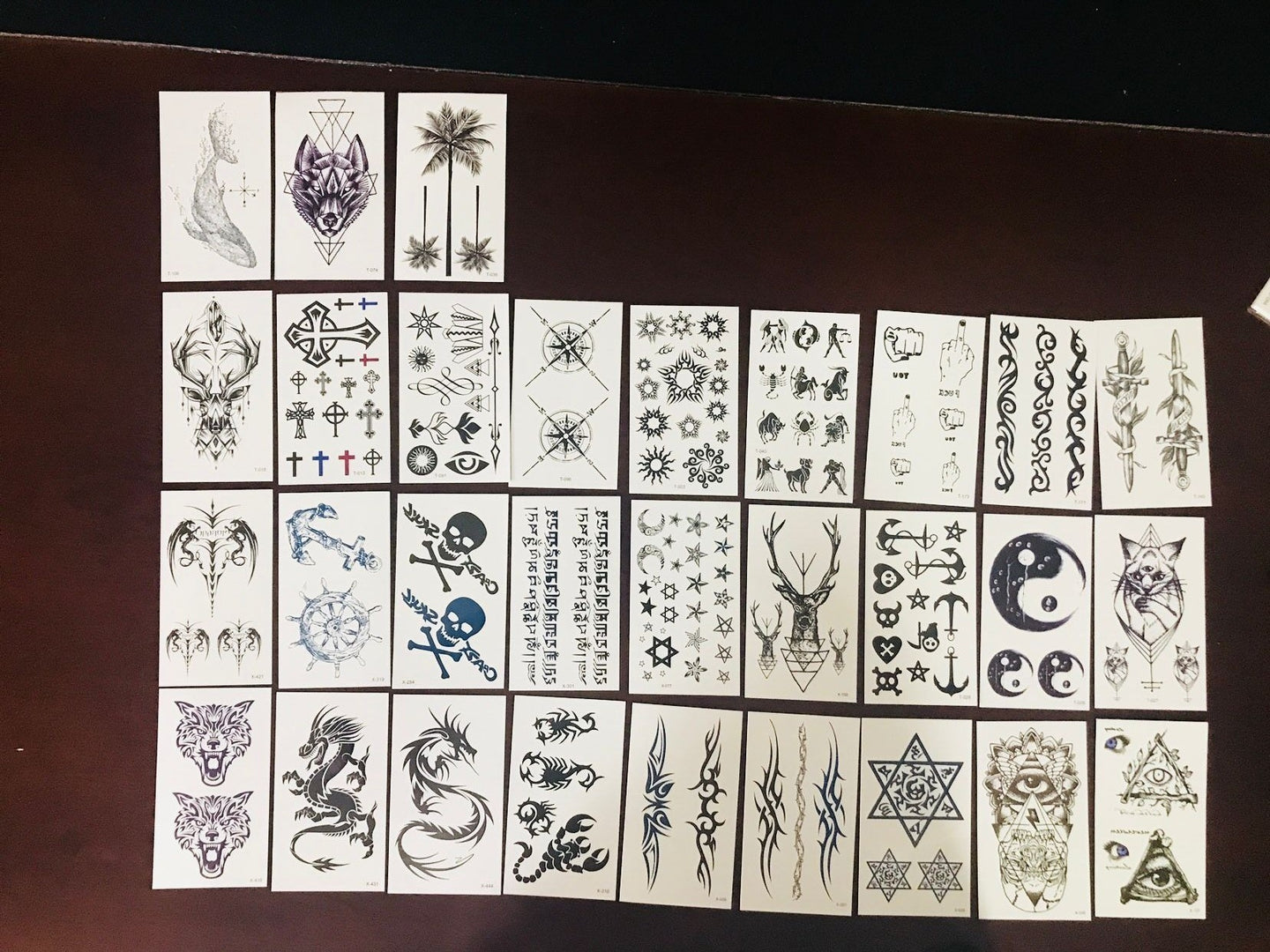More Temporary Tattoos Men Women Kids
