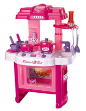 Load image into Gallery viewer, 24&quot; Beauty Kitchen Set With Light and Sound